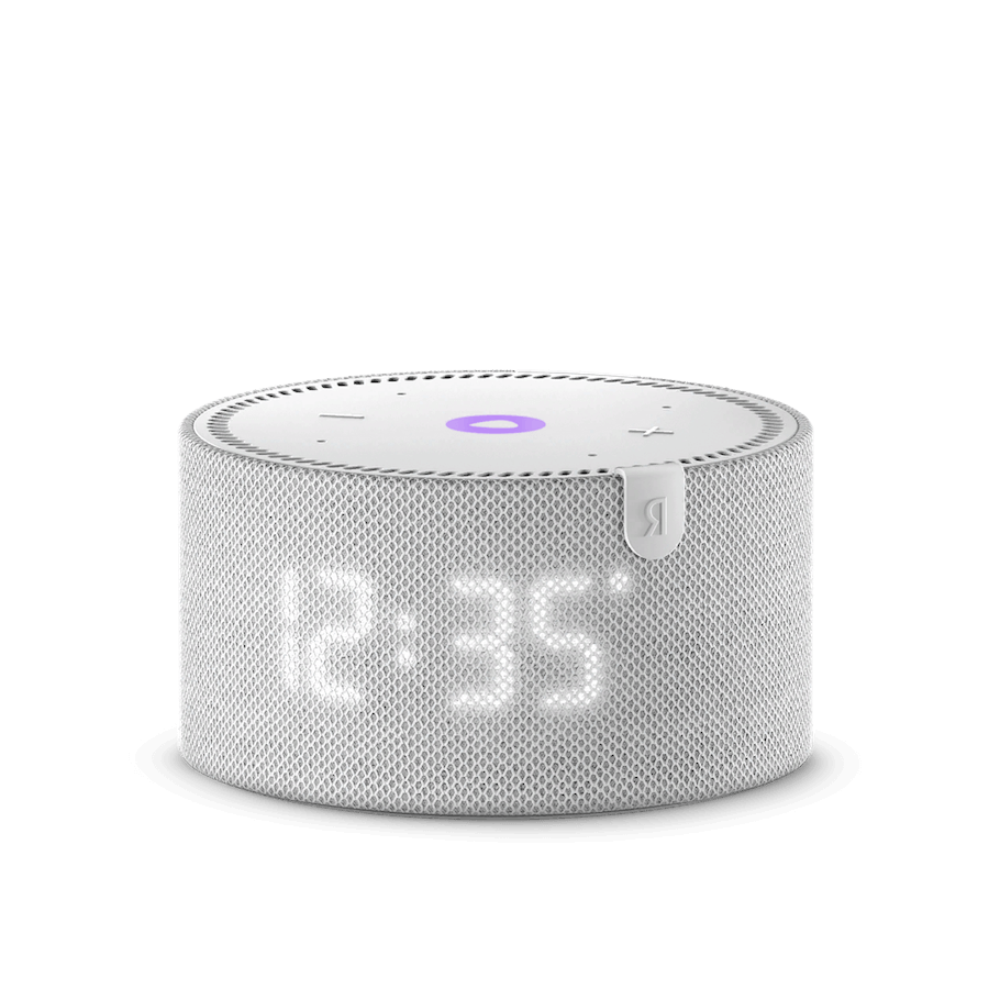 Умная колонка · Yandex Station Mini 2 · С часами · Серый