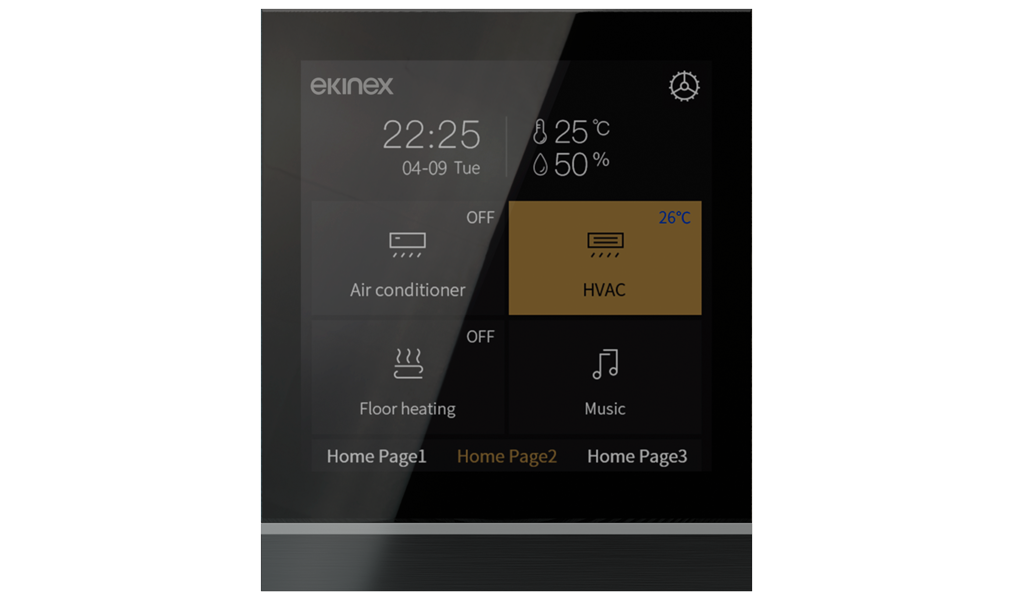 Ekinex Touch & Control 4” · Կառավարման սարք