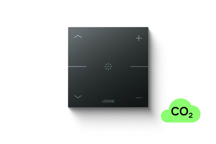Loxone Touch Pure CO2 Tree Anthracite