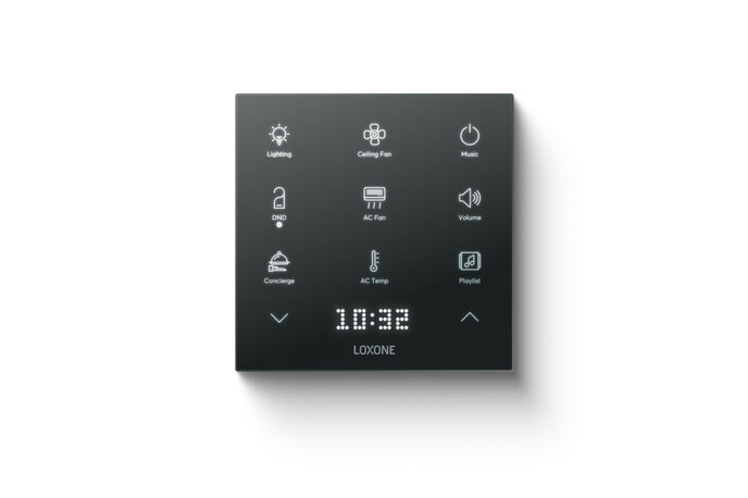 Loxone Touch Pure Flex IP44 Tree Anthracite · Устройство управления