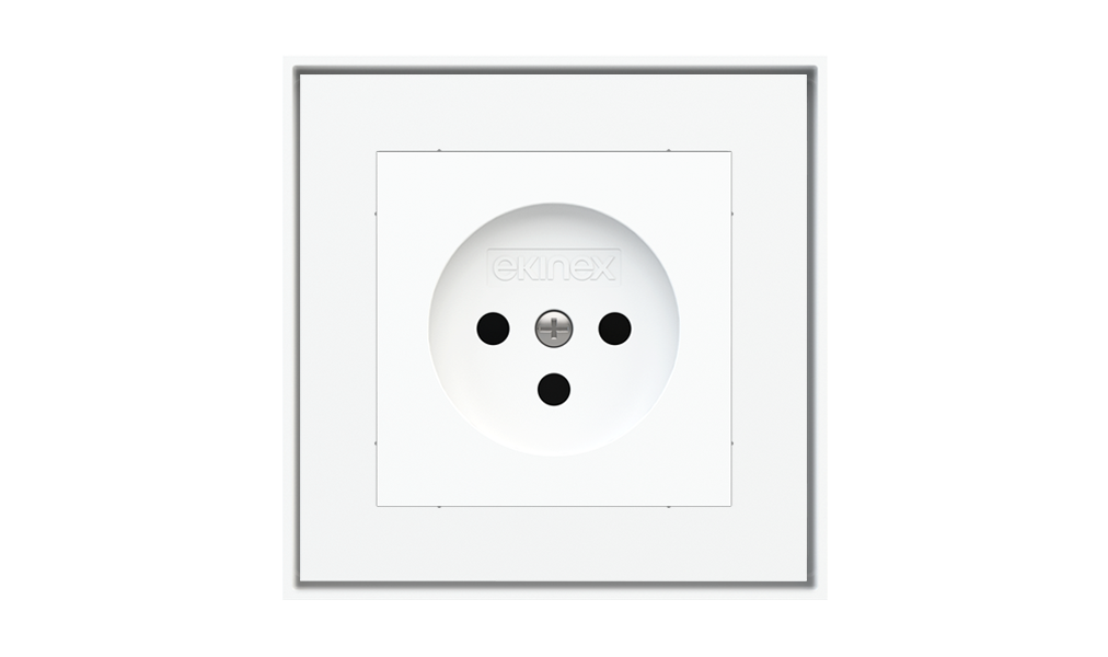 Ekinex Square socket point (55x55 mm module) - IL · Устройство управления