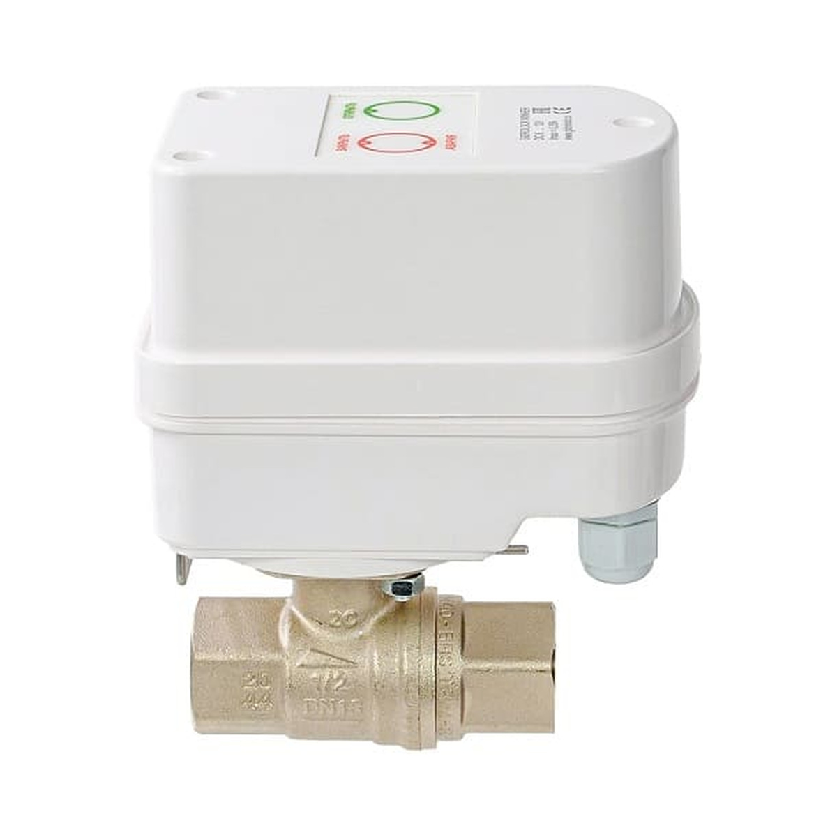 Motorised ball valve · WINNER · BUGATTI · 3/4″