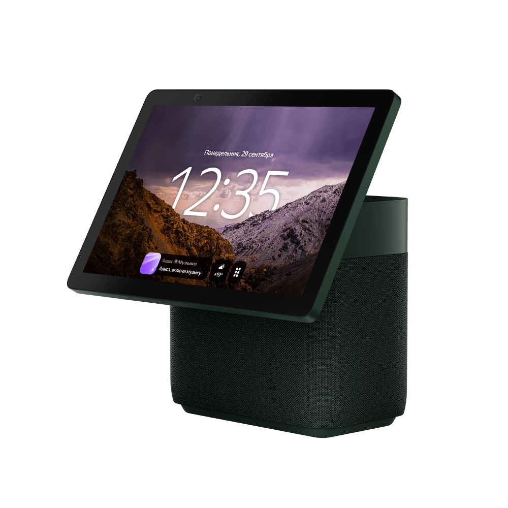 Умная колонка · Yandex Station Duo Max · Zigbee · Зелёный