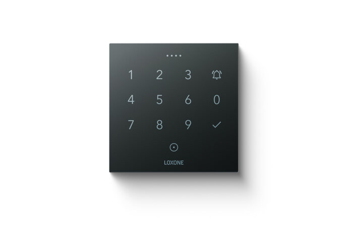 Loxone NFC Code Touch for Nano Anthracite