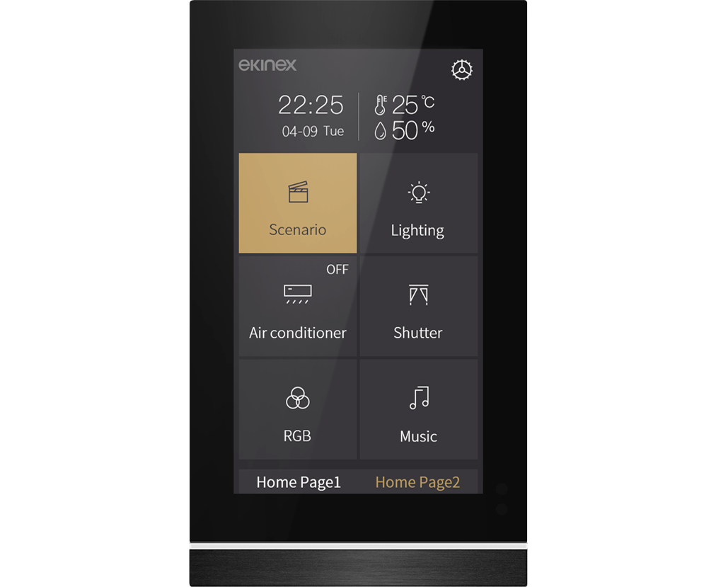 Ekinex Touch & Control 5” · Устройство управления