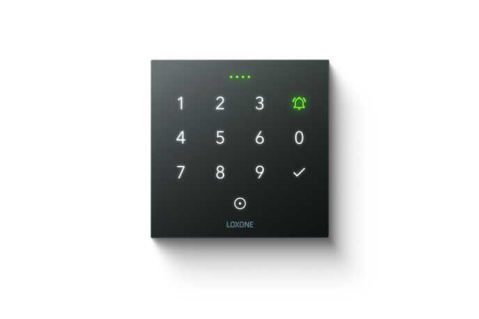 Loxone NFC Code Touch Air Anthracite · Устройство управления