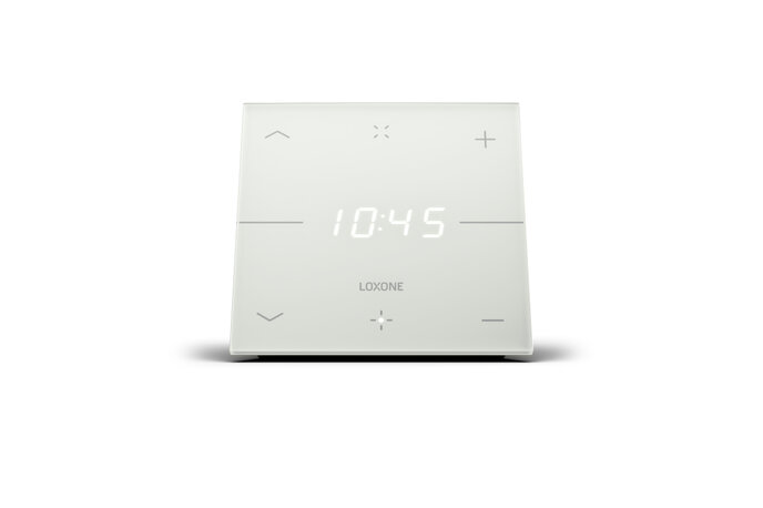 Loxone Touch Nightlight Air Velvet White · Устройство управления