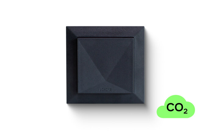Loxone Room Comfort Sensor Tree Anthracite (CO2, Temperature, Humidity)