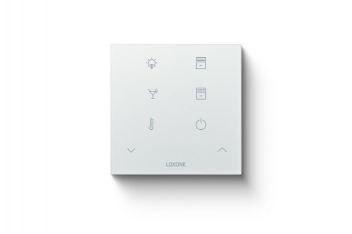 Loxone Touch Pure Flex Standard Air Signal White Gen. 1 Discontinued Model · Կառավարման սարք