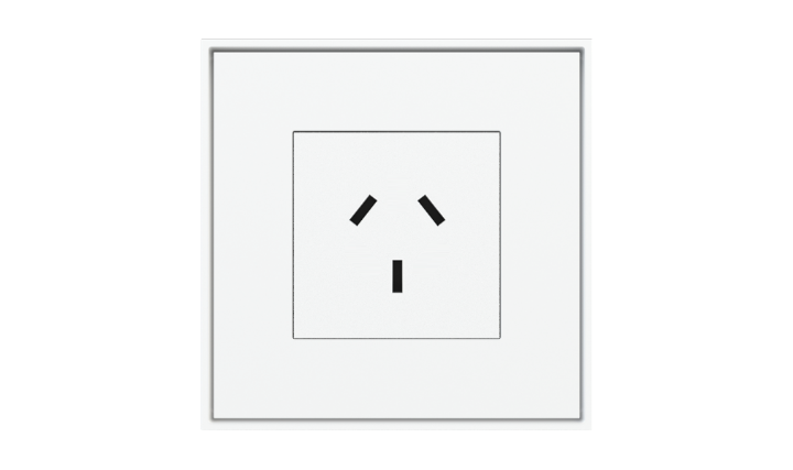 Ekinex Australian power socket 45x45mm - Type I