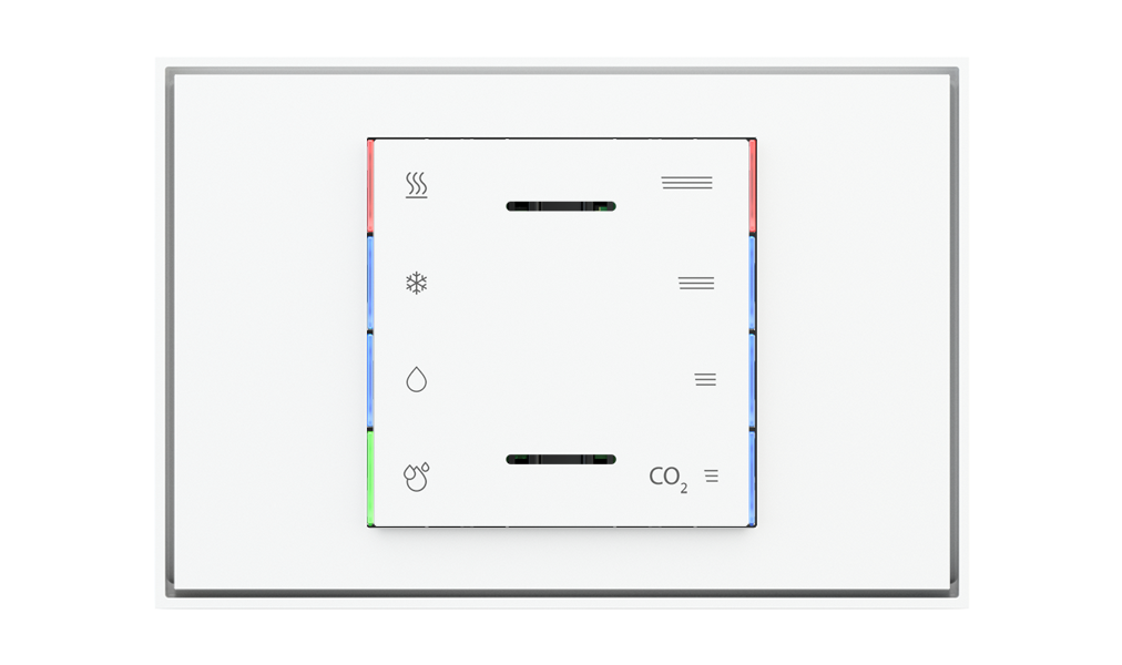 Ekinex 71 · Multisensor T - U.R. - CO2 eq. for rectangular wall-box · Տվիչ