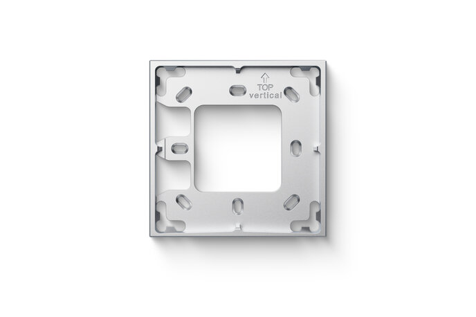 Loxone Mounting Frame 1-Way Silver