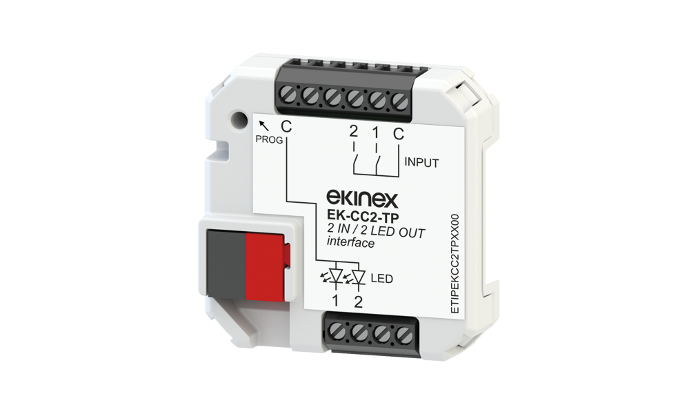 Ekinex Universal interface CC2 (2 IN / 2 OUT) · Կառավարման սարք