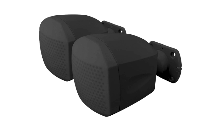 Ekinex Wall-mounted speaker IP66 (pair) - black