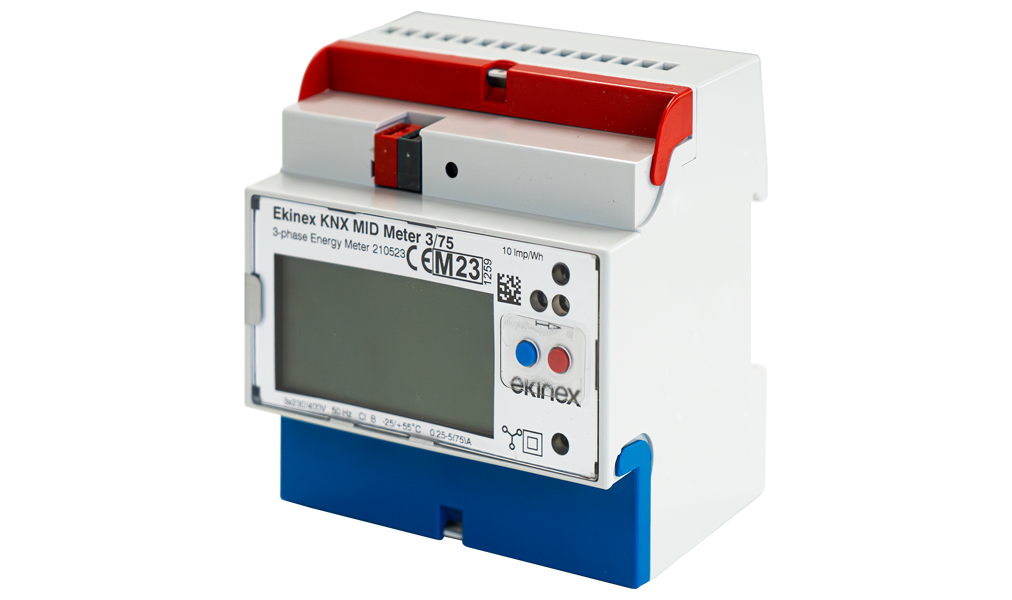 Ekinex Three-phase MID electricity meter 75A · Հաշվիչ / սնուցման բլոկ