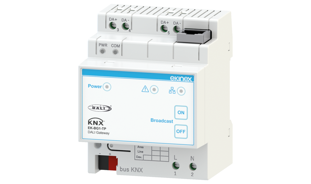 Ekinex Gateway DALI - KNX · Управление освещением
