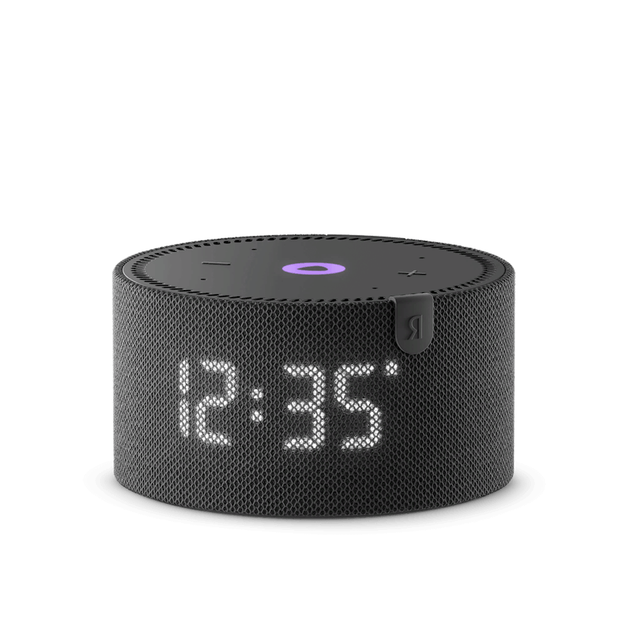 Умная колонка · Yandex Station Mini 2 · С часами · Чёрный