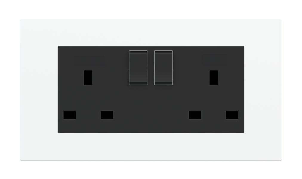 Ekinex Proxima · Double electrical socket - UK · Устройство управления