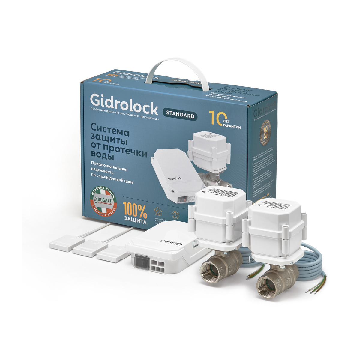 Water-leak protection kit · STANDARD · BUGATTI · 3/4″ · 220 V
