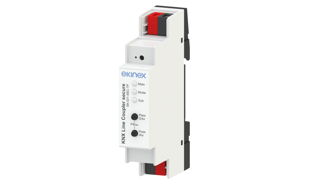 Ekinex Secure KNX Line Coupler · Устройство управления